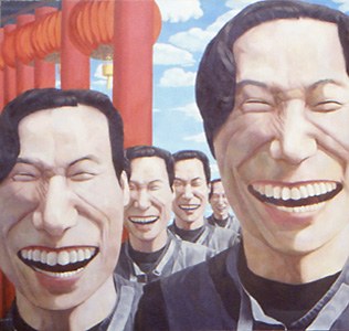 Yue Minjun Wild Laugh